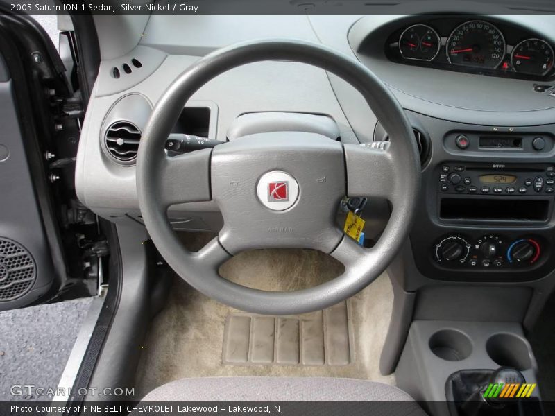 Silver Nickel / Gray 2005 Saturn ION 1 Sedan