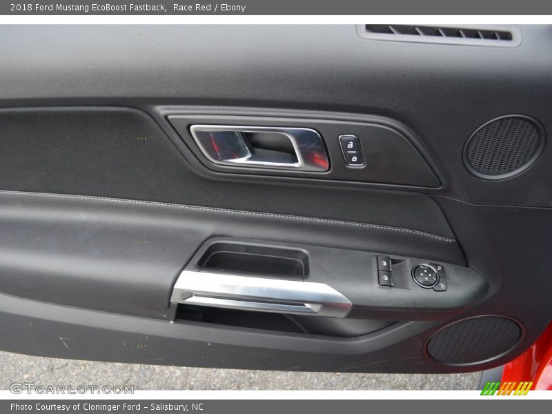 Race Red / Ebony 2018 Ford Mustang EcoBoost Fastback