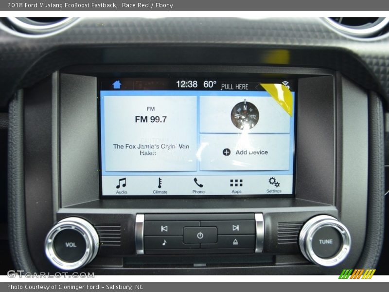 Race Red / Ebony 2018 Ford Mustang EcoBoost Fastback