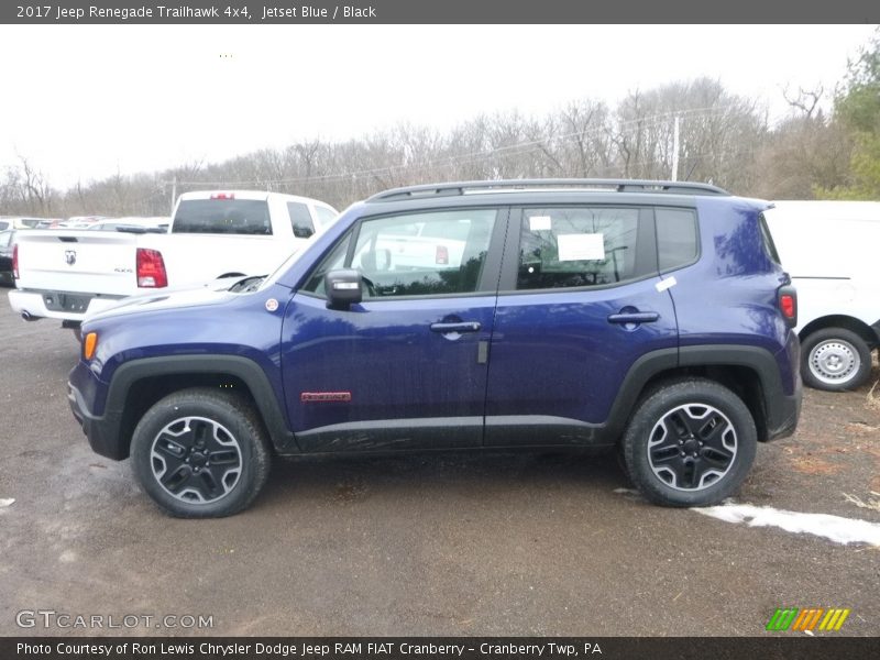 Jetset Blue / Black 2017 Jeep Renegade Trailhawk 4x4