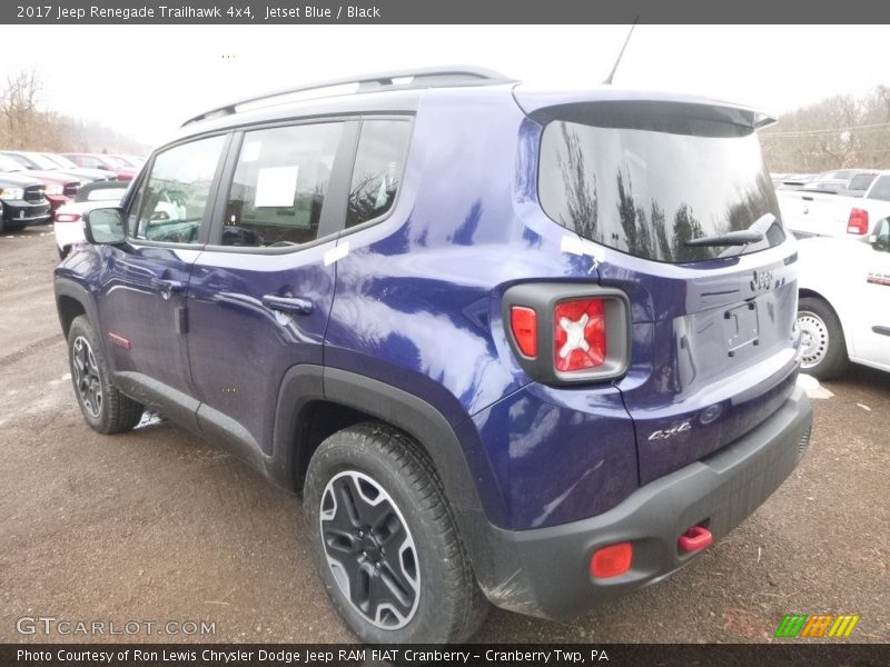 Jetset Blue / Black 2017 Jeep Renegade Trailhawk 4x4