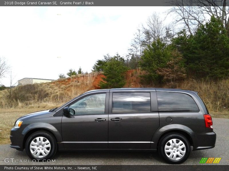 Granite Pearl / Black 2018 Dodge Grand Caravan SE