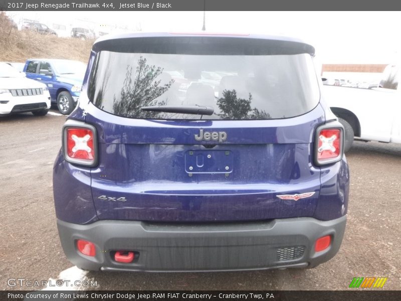 Jetset Blue / Black 2017 Jeep Renegade Trailhawk 4x4