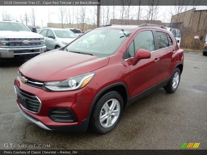 Cajun Red Tintcoat / Jet Black/Brandy 2018 Chevrolet Trax LT