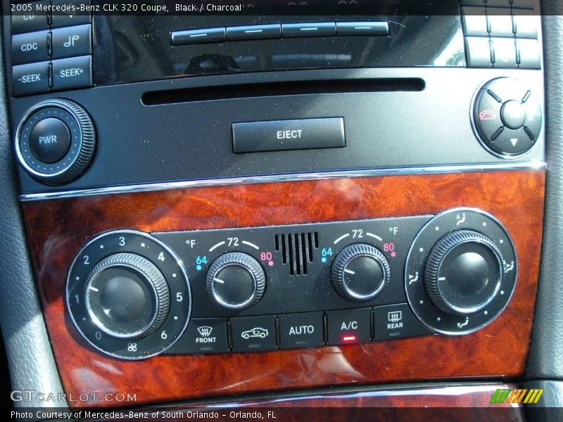 Black / Charcoal 2005 Mercedes-Benz CLK 320 Coupe