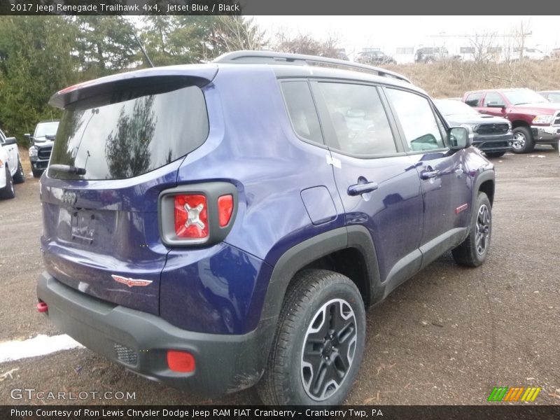 Jetset Blue / Black 2017 Jeep Renegade Trailhawk 4x4