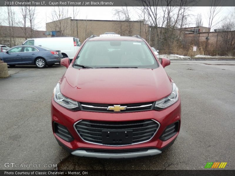 Cajun Red Tintcoat / Jet Black/Brandy 2018 Chevrolet Trax LT