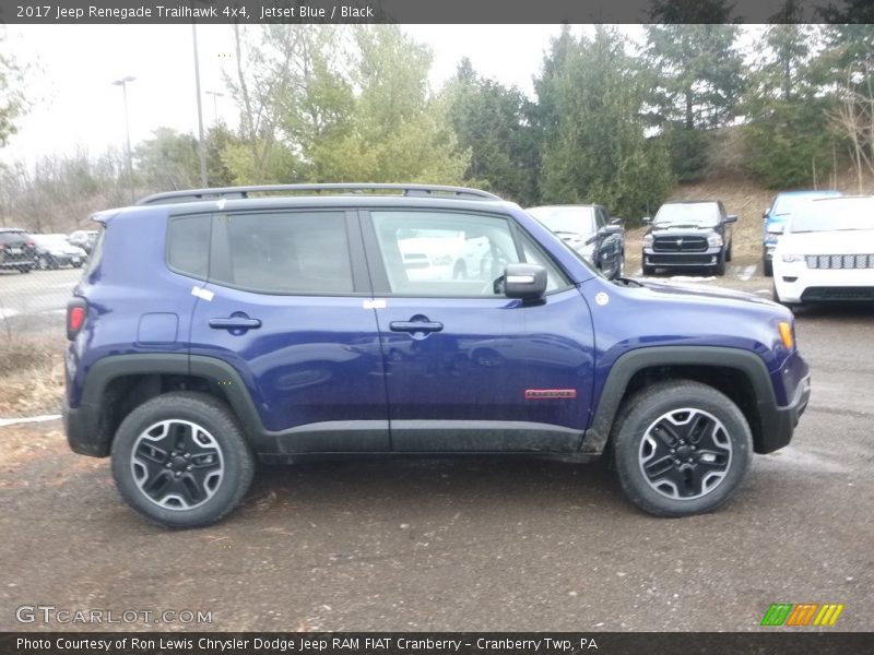 Jetset Blue / Black 2017 Jeep Renegade Trailhawk 4x4