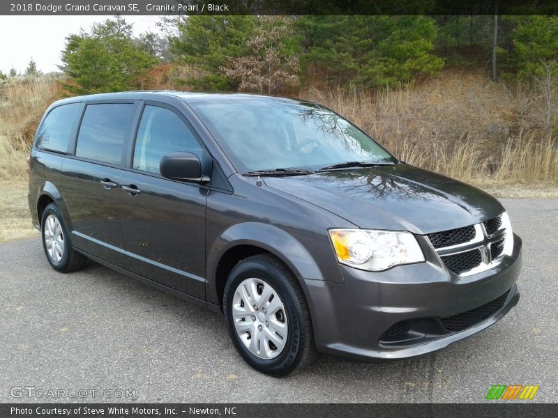 Granite Pearl / Black 2018 Dodge Grand Caravan SE