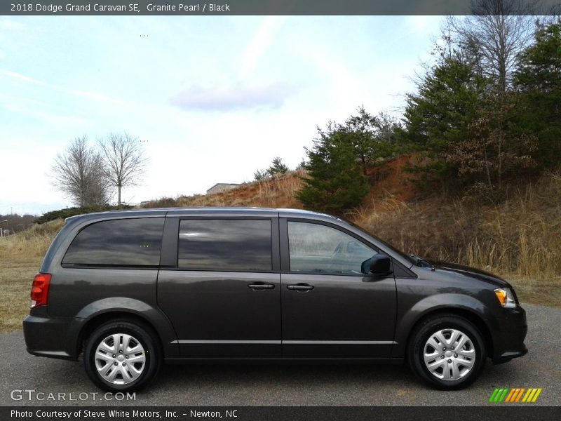 Granite Pearl / Black 2018 Dodge Grand Caravan SE