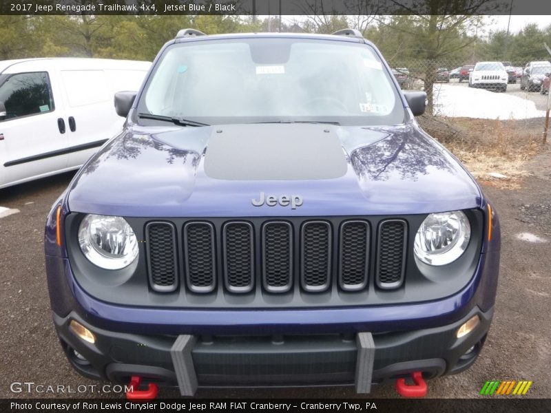 Jetset Blue / Black 2017 Jeep Renegade Trailhawk 4x4