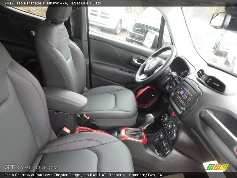 Jetset Blue / Black 2017 Jeep Renegade Trailhawk 4x4