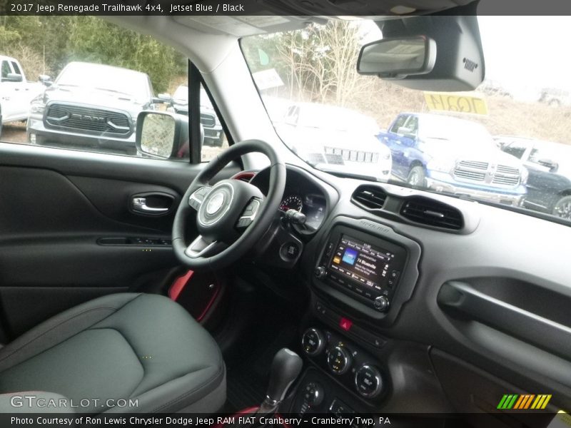 Jetset Blue / Black 2017 Jeep Renegade Trailhawk 4x4