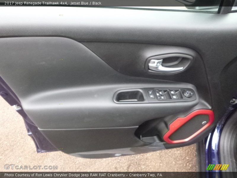 Jetset Blue / Black 2017 Jeep Renegade Trailhawk 4x4