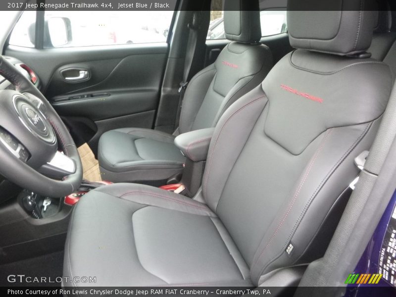 Jetset Blue / Black 2017 Jeep Renegade Trailhawk 4x4