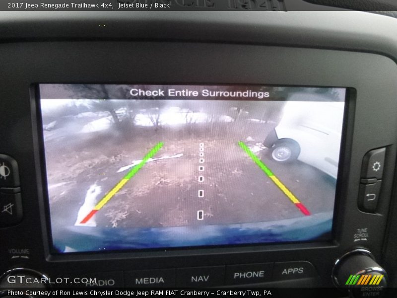Jetset Blue / Black 2017 Jeep Renegade Trailhawk 4x4
