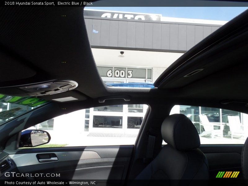 Electric Blue / Black 2018 Hyundai Sonata Sport