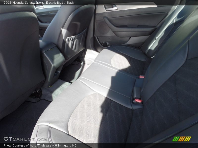 Electric Blue / Black 2018 Hyundai Sonata Sport