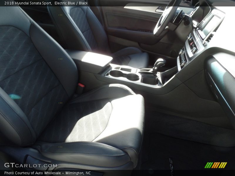 Electric Blue / Black 2018 Hyundai Sonata Sport