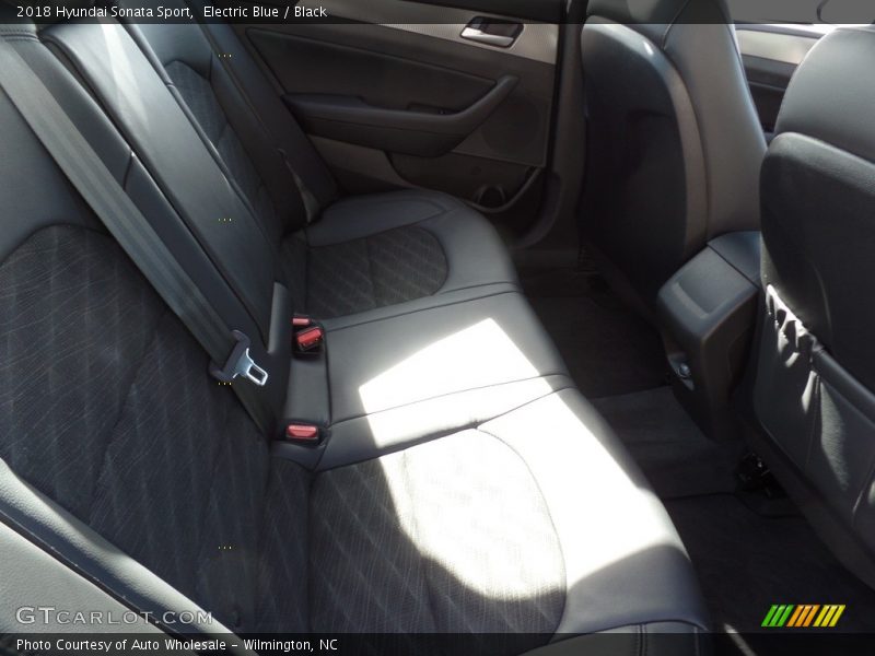 Electric Blue / Black 2018 Hyundai Sonata Sport