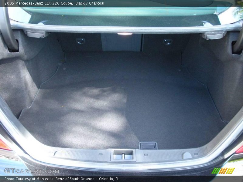 Black / Charcoal 2005 Mercedes-Benz CLK 320 Coupe