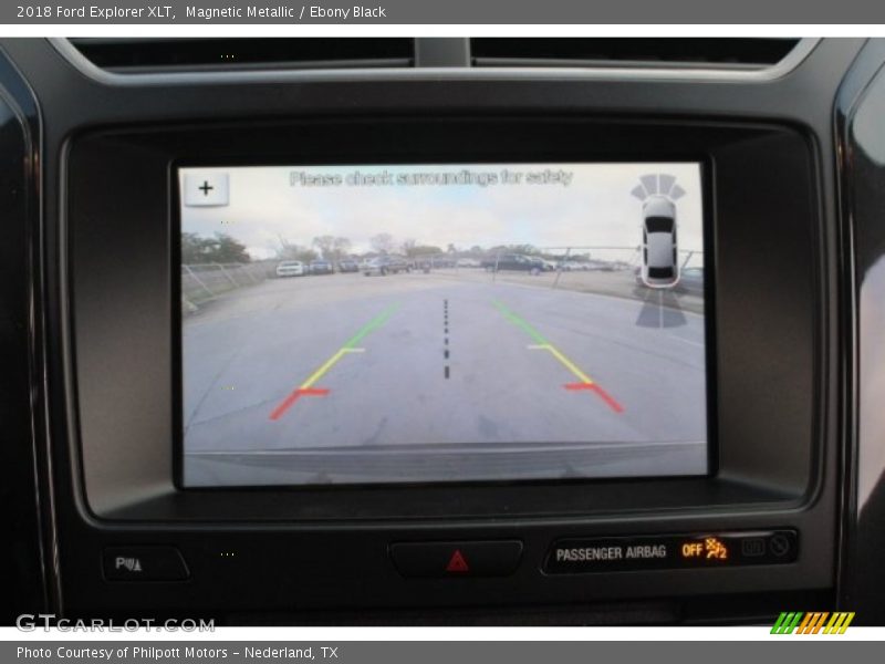 Magnetic Metallic / Ebony Black 2018 Ford Explorer XLT