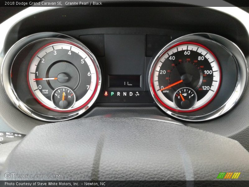 Granite Pearl / Black 2018 Dodge Grand Caravan SE