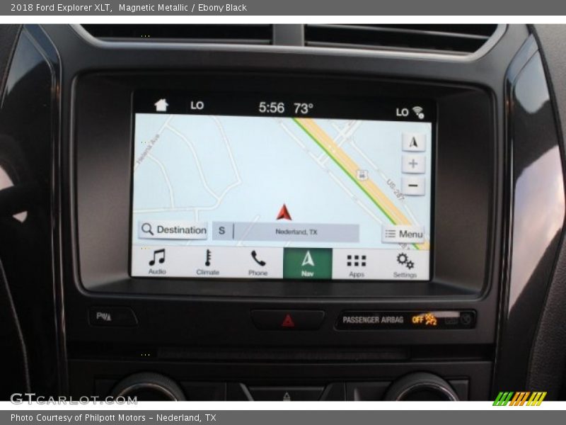 Magnetic Metallic / Ebony Black 2018 Ford Explorer XLT