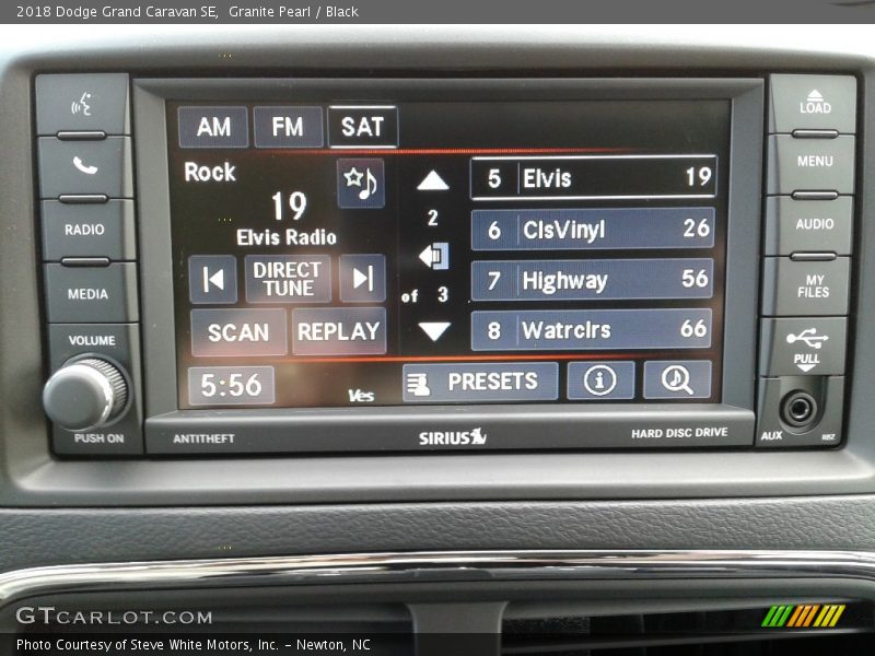Granite Pearl / Black 2018 Dodge Grand Caravan SE