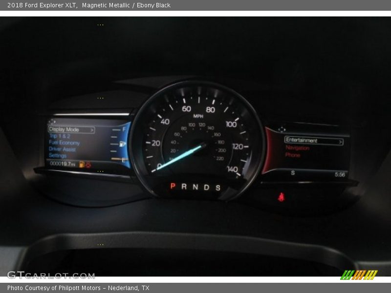 Magnetic Metallic / Ebony Black 2018 Ford Explorer XLT