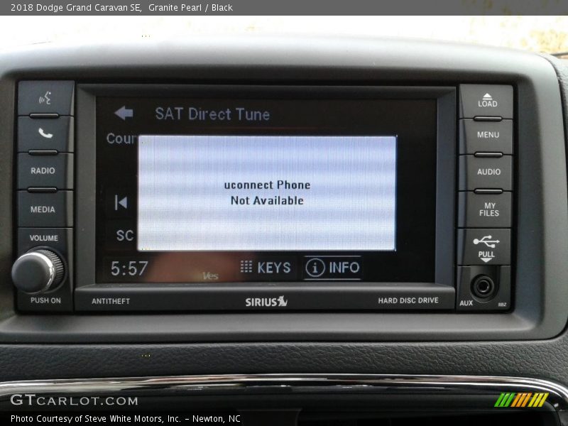 Granite Pearl / Black 2018 Dodge Grand Caravan SE