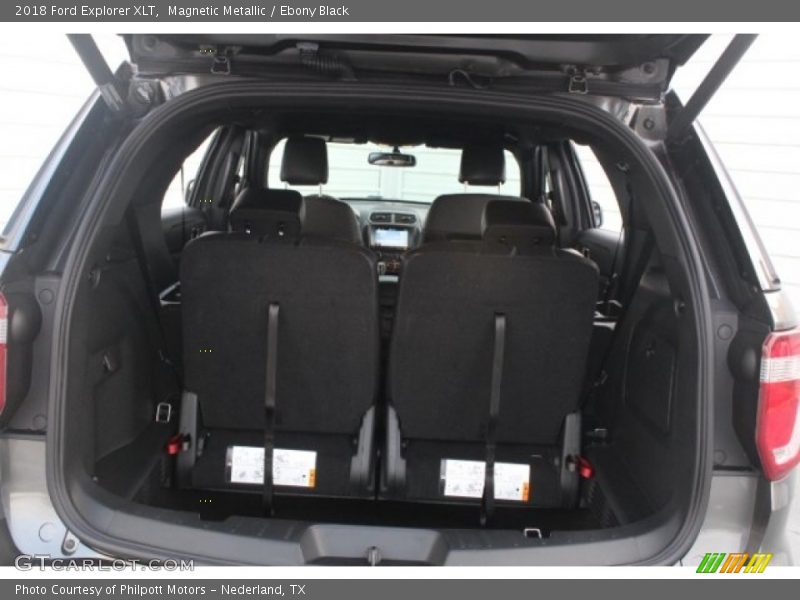 Magnetic Metallic / Ebony Black 2018 Ford Explorer XLT