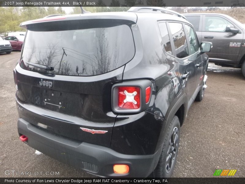 Black / Black 2017 Jeep Renegade Trailhawk 4x4