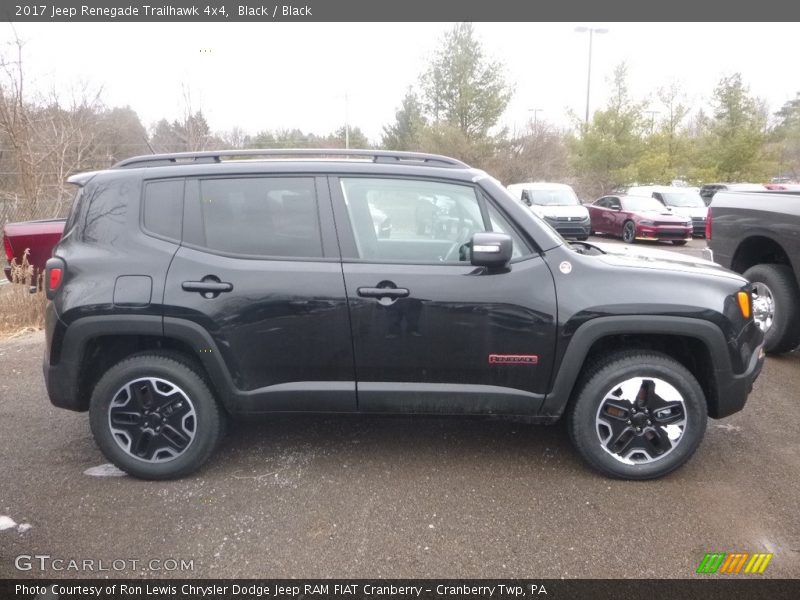 Black / Black 2017 Jeep Renegade Trailhawk 4x4