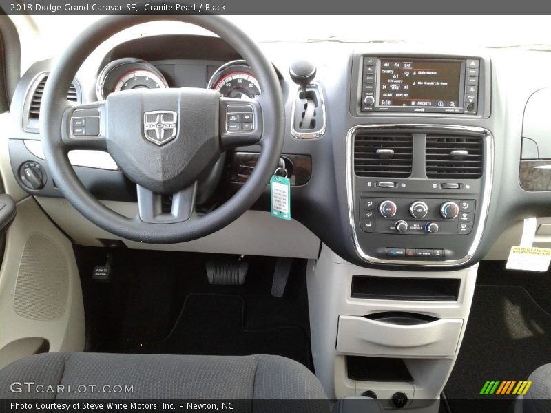 Granite Pearl / Black 2018 Dodge Grand Caravan SE