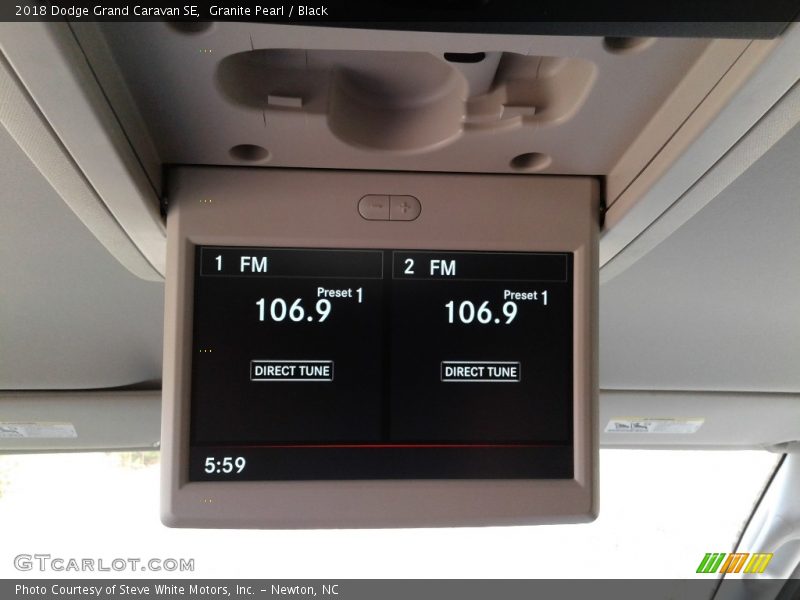 Granite Pearl / Black 2018 Dodge Grand Caravan SE