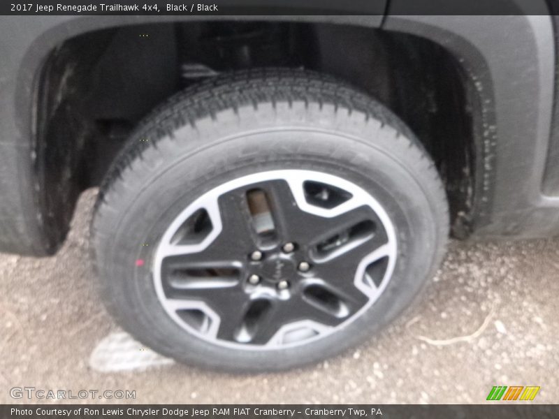Black / Black 2017 Jeep Renegade Trailhawk 4x4
