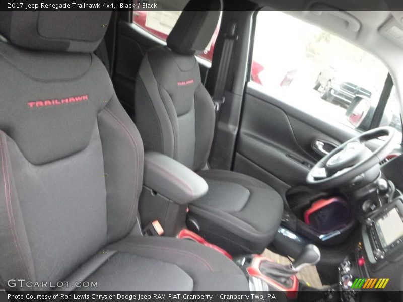 Black / Black 2017 Jeep Renegade Trailhawk 4x4