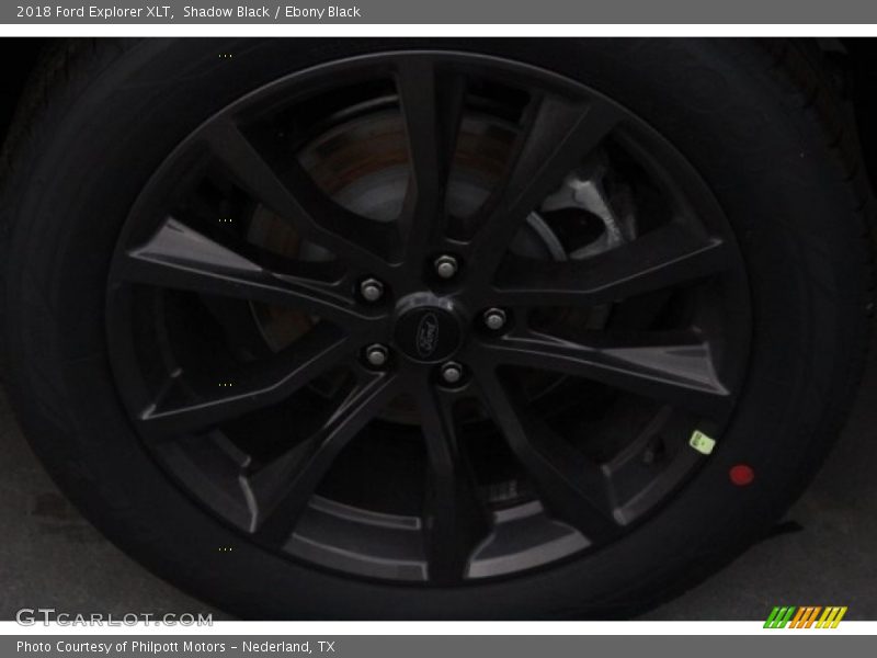 Shadow Black / Ebony Black 2018 Ford Explorer XLT