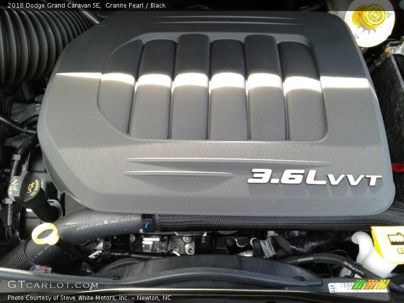 Granite Pearl / Black 2018 Dodge Grand Caravan SE