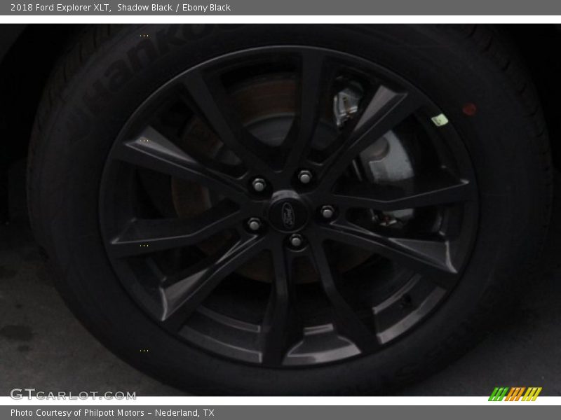 Shadow Black / Ebony Black 2018 Ford Explorer XLT