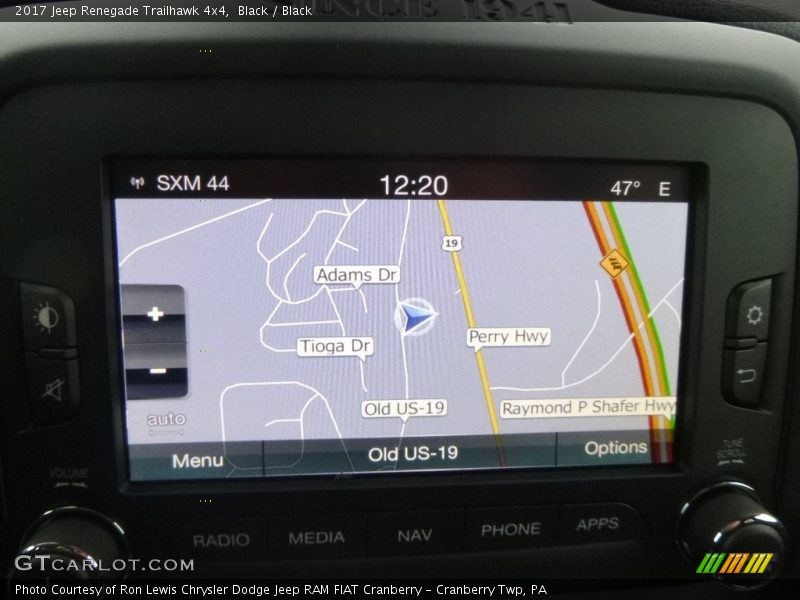 Black / Black 2017 Jeep Renegade Trailhawk 4x4