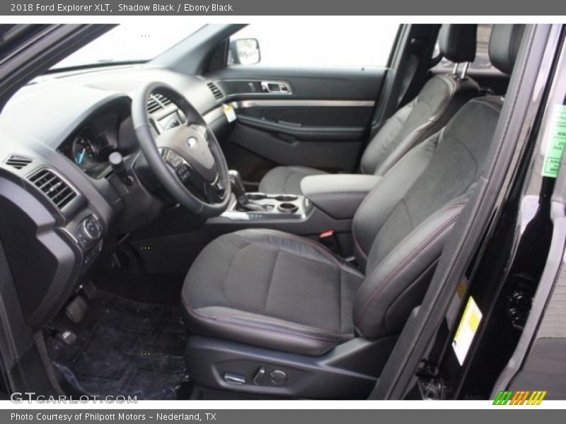 Shadow Black / Ebony Black 2018 Ford Explorer XLT
