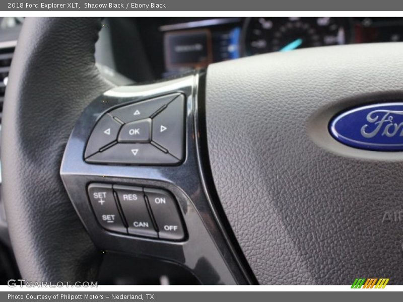 Shadow Black / Ebony Black 2018 Ford Explorer XLT