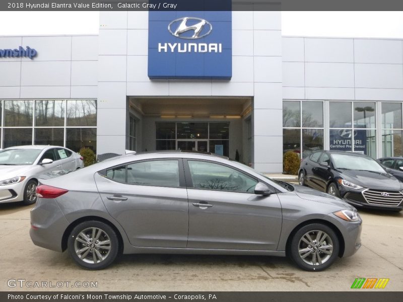 Galactic Gray / Gray 2018 Hyundai Elantra Value Edition