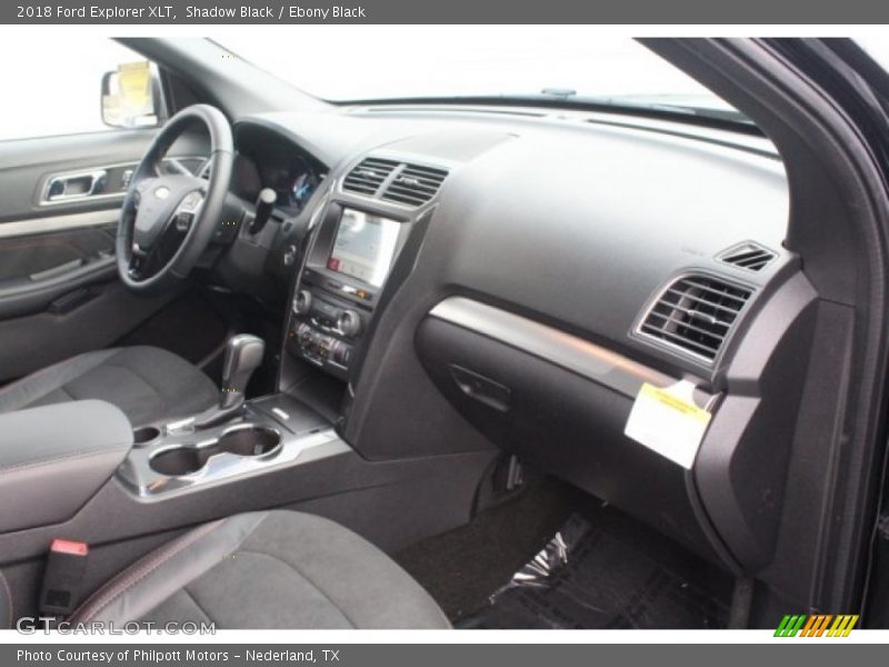 Shadow Black / Ebony Black 2018 Ford Explorer XLT