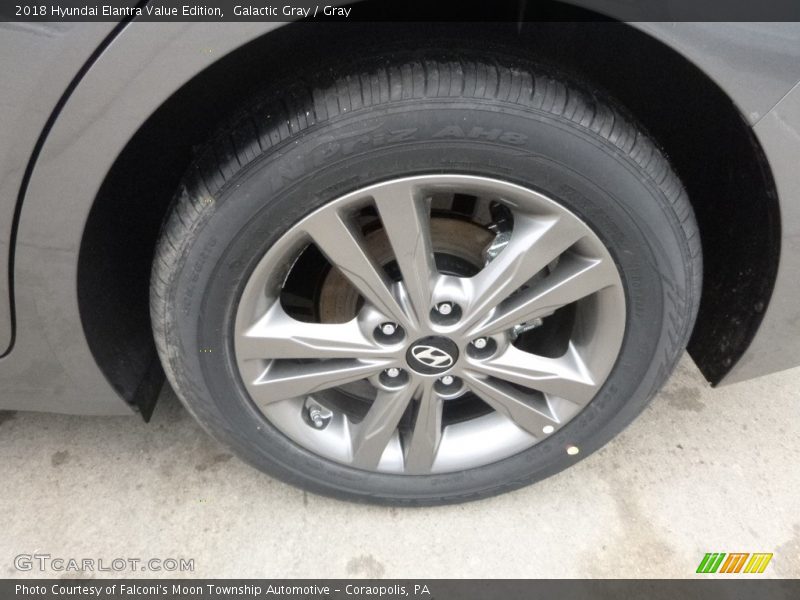 Galactic Gray / Gray 2018 Hyundai Elantra Value Edition