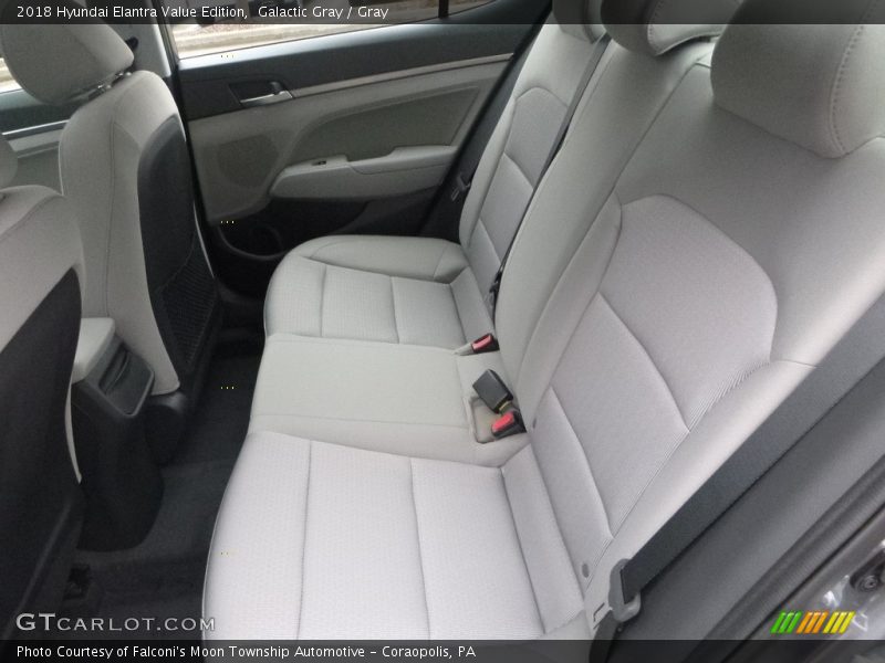 Galactic Gray / Gray 2018 Hyundai Elantra Value Edition