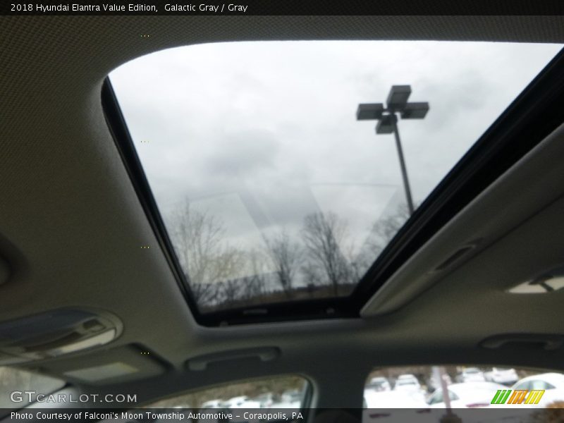 Galactic Gray / Gray 2018 Hyundai Elantra Value Edition