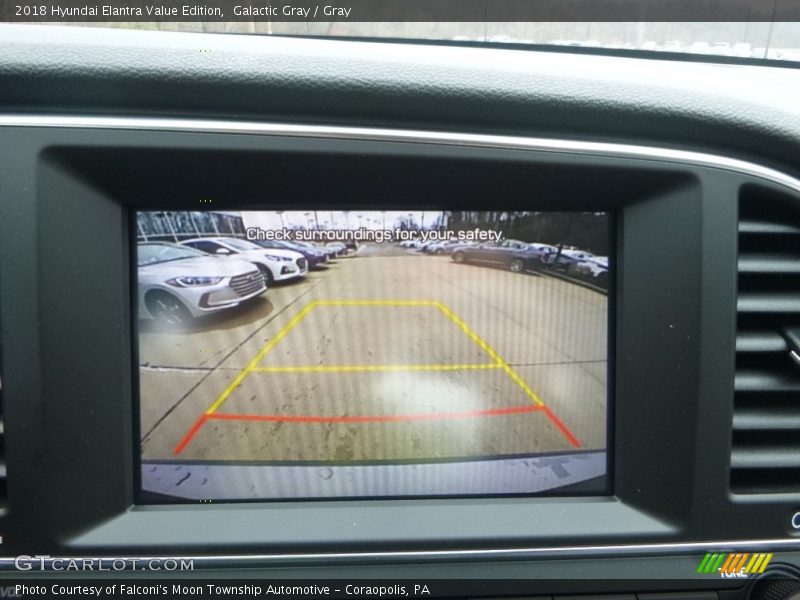 Galactic Gray / Gray 2018 Hyundai Elantra Value Edition